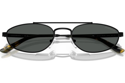 Okulary przeciwsłoneczne Emporio Armani EA2157 300187 Owalne Czarne