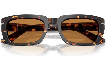 Okulary przeciwsłoneczne Persol PO3367S 985/53 Kwadratowe Havana