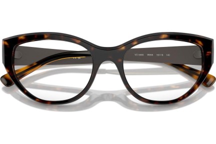 Okulary korekcyjne Vogue Eyewear VO5560 W656 Kocie oczy Havana