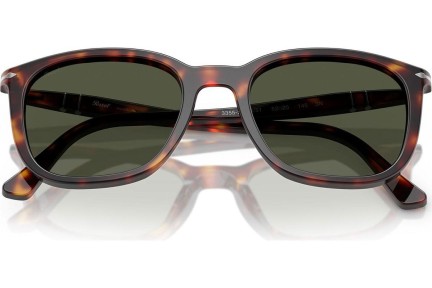 Okulary przeciwsłoneczne Persol PO3355S 24/31 Kwadratowe Havana