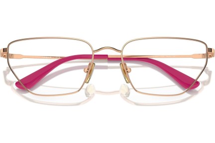 Okulary korekcyjne Vogue Eyewear VO4317 5152 Kocie oczy Złote