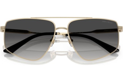 Okulary przeciwsłoneczne Jimmy Choo JC4011 30068G Pilotki (Aviator) Złote