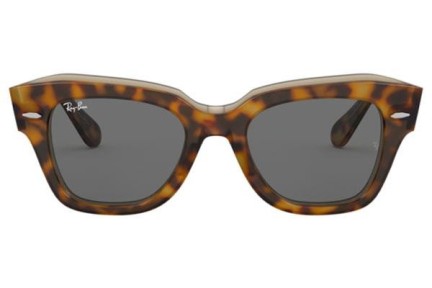 Okulary przeciwsłoneczne Ray-Ban State Street RB2186 1292B1 Kwadratowe Havana