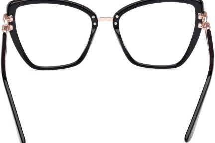 Okulary korekcyjne Guess GU50180 001 Kocie oczy Czarne