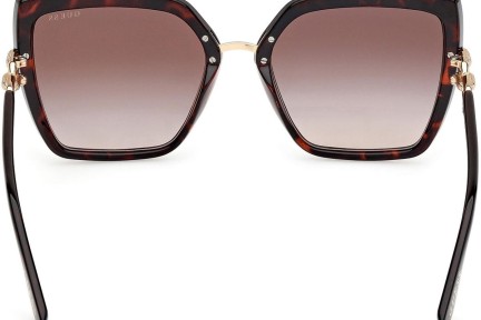 Okulary przeciwsłoneczne Guess GU00160 52F Kocie oczy Havana