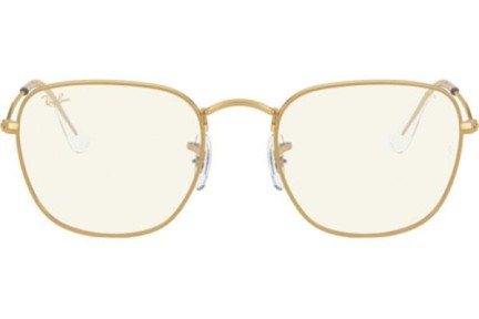 Okulary przeciwsłoneczne Ray-Ban Frank Everglasses RB3857 9196BL Kwadratowe Złote