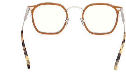 Okulary korekcyjne Tom Ford FT5974-B 041 Okrągłe Pomarańczowe