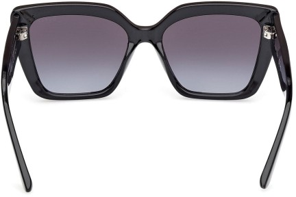 Okulary przeciwsłoneczne Guess GU00162 01B Kocie oczy Czarne