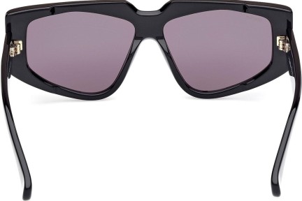 Okulary przeciwsłoneczne Max Mara MM0125 01A Kocie oczy Czarne