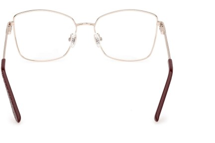 Okulary korekcyjne Guess GU50170 033 Kocie oczy Złote