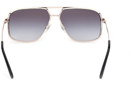 Okulary przeciwsłoneczne Guess GU00167 02B Pilotki (Aviator) Czarne