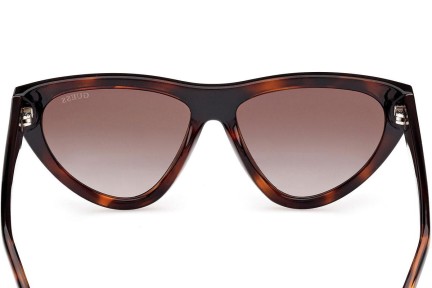 Okulary przeciwsłoneczne Guess GU00152 52F Kocie oczy Havana