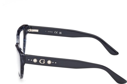 Okulary korekcyjne Guess GU50175 092 Kocie oczy Niebieskie