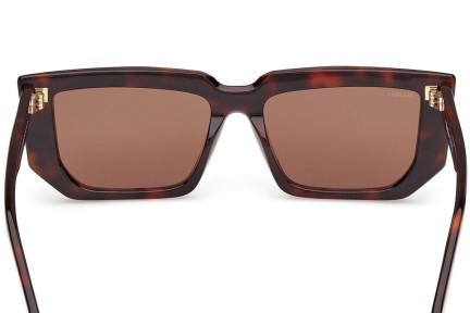 Okulary przeciwsłoneczne Max Mara MM0126 52E Kocie oczy Havana