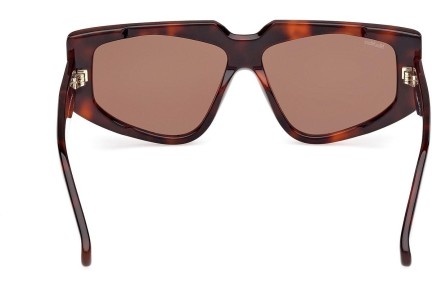 Okulary przeciwsłoneczne Max Mara MM0125 52E Kocie oczy Havana