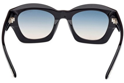 Okulary przeciwsłoneczne Tom Ford Guilliana FT1083 01P Kwadratowe Czarne