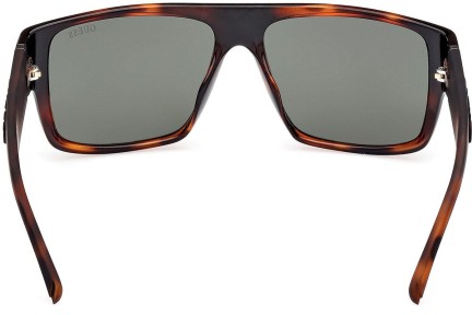 Okulary przeciwsłoneczne Guess GU00165 52N Kwadratowe Havana