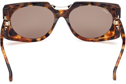 Okulary przeciwsłoneczne Max Mara Spark 5 MM0123 56J Kocie oczy Havana