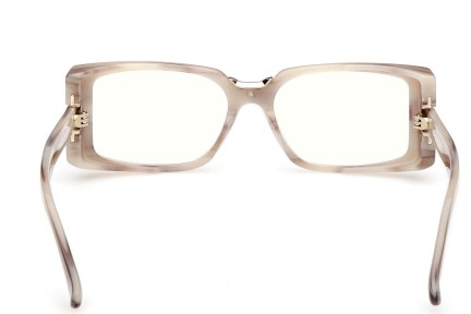 Okulary korekcyjne Max Mara MM5157-B 060 Prostokątne Brązowe