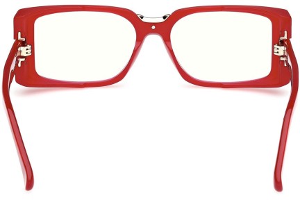 Okulary korekcyjne Max Mara MM5157-B 066 Prostokątne Czerwone