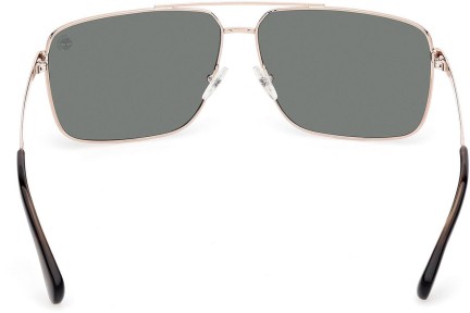 Okulary przeciwsłoneczne Timberland TB00030 32R Polarized Pilotki (Aviator) Złote