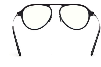 Okulary korekcyjne Tom Ford FT5972-B 005 Pilotki (Aviator) Czarne