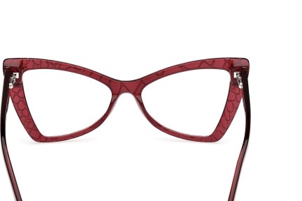 Okulary korekcyjne Guess GU50178 071 Kocie oczy Czerwone