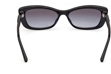 Okulary przeciwsłoneczne Guess GU00156-H 01B Prostokątne Czarne