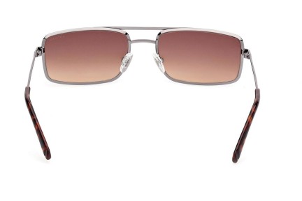 Okulary przeciwsłoneczne Guess GU00168 09F Prostokątne Czarne