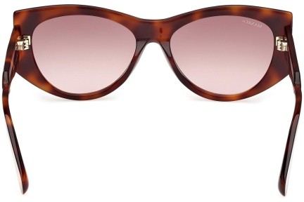 Okulary przeciwsłoneczne Max&Co. MO0116 52F Kocie oczy Havana