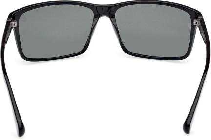 Okulary przeciwsłoneczne Timberland TB00032 20D Polarized Kwadratowe Szare