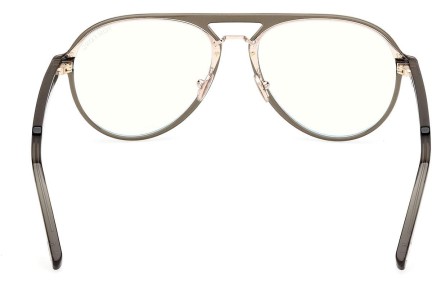 Okulary korekcyjne Tom Ford FT5981-B 093 Pilotki (Aviator) Zielone