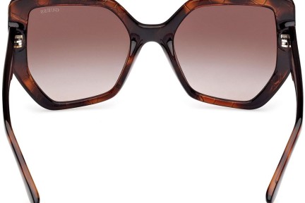 Okulary przeciwsłoneczne Guess GU00153 52F Kocie oczy Havana