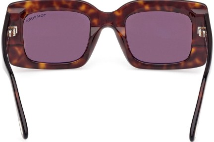 Okulary przeciwsłoneczne Tom Ford Brigitta FT1188 52E Prostokątne Havana