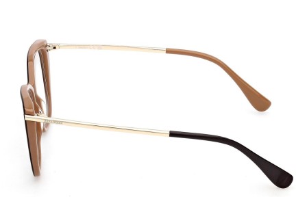 Okulary korekcyjne Max Mara MM5007 050 Kwadratowe Brązowe