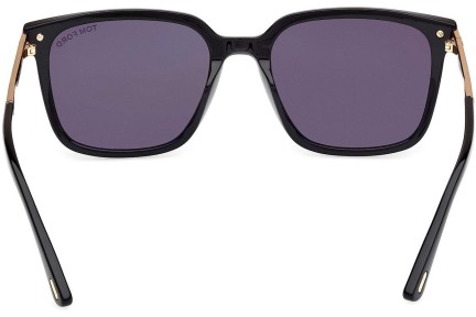 Okulary przeciwsłoneczne Tom Ford Jochem FT1183 01A Kwadratowe Czarne