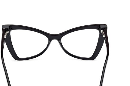 Okulary korekcyjne Guess GU50178 005 Kocie oczy Czarne