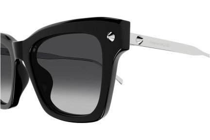 Okulary przeciwsłoneczne Alexander McQueen AM0483S 001 Kwadratowe Czarne