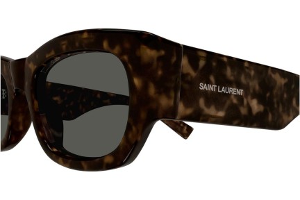 Okulary przeciwsłoneczne Saint Laurent SL713 002 Kwadratowe Havana