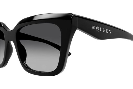 Okulary przeciwsłoneczne Alexander McQueen AM0473S 001 Kwadratowe Czarne