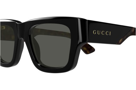 Okulary przeciwsłoneczne Gucci GG1668S 001 Kwadratowe Czarne