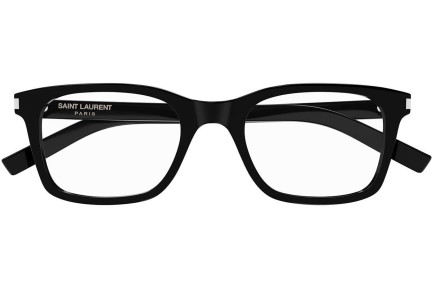 Okulary korekcyjne Saint Laurent SL718SLIM 005 Kwadratowe Czarne