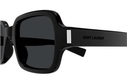 Okulary przeciwsłoneczne Saint Laurent SL720 001 Kwadratowe Czarne