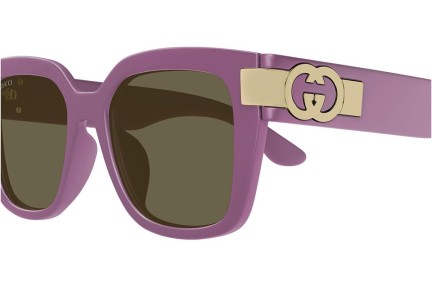 Okulary przeciwsłoneczne Gucci GG1690SK 004 Kwadratowe Fioletowe