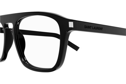 Okulary korekcyjne Saint Laurent SL157 010 Kwadratowe Czarne