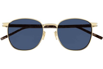 Okulary przeciwsłoneczne Saint Laurent SL747 010 Kwadratowe Złote