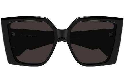 Okulary przeciwsłoneczne Alexander McQueen AM0467S 001 Kwadratowe Czarne