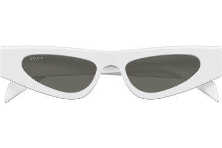 Okulary przeciwsłoneczne Gucci GG1779S 002 Kocie oczy Białe