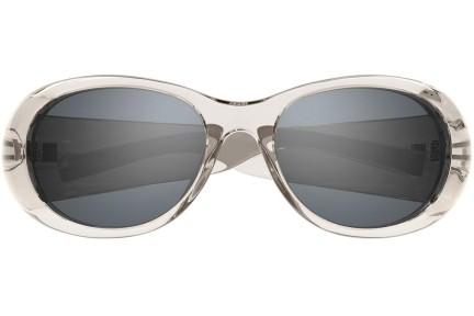 Okulary przeciwsłoneczne Saint Laurent SL736 004 Owalne Beżowe