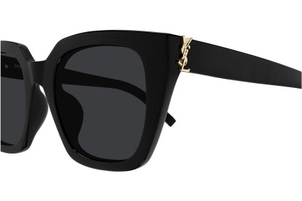 Okulary przeciwsłoneczne Saint Laurent SLM143 001 Kwadratowe Czarne